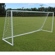 Rede De Futebol Society Standard 4M - Fio 4mm Nylon (Par)