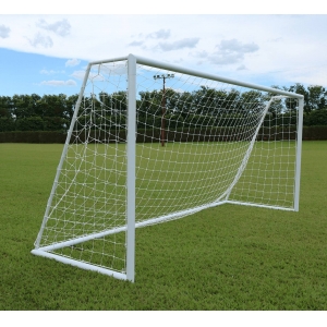 Rede De Futebol De Campo Standard - Fio 2mm Nylon (Par)