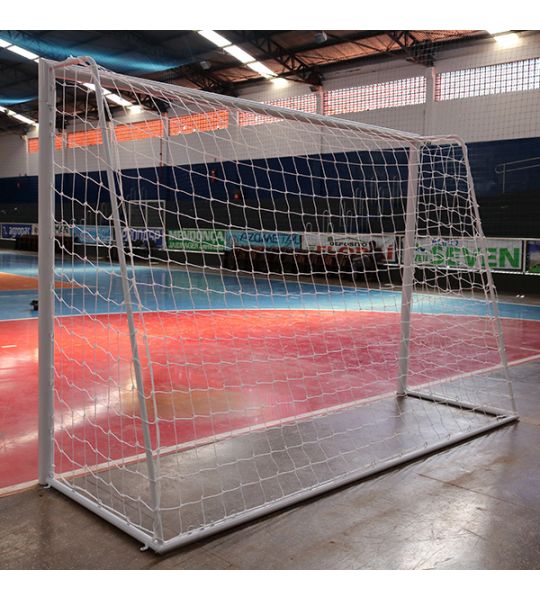 Rede De Futsal Europeu - Fio 4mm em Seda (Par) - Foto 4