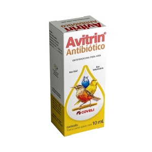 Antibiótico Avitrin para Pássaros 10 mL