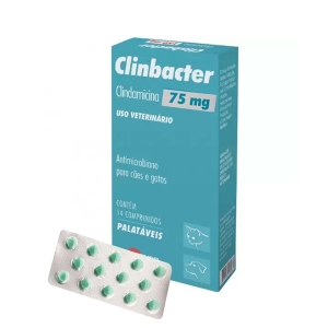 Antimicrobiano Clinbacter 75mg - 14 Comprimidos