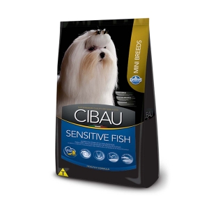 Ração Cibau Sensitive Fish Mini Para Cães Adultos 1 Kg