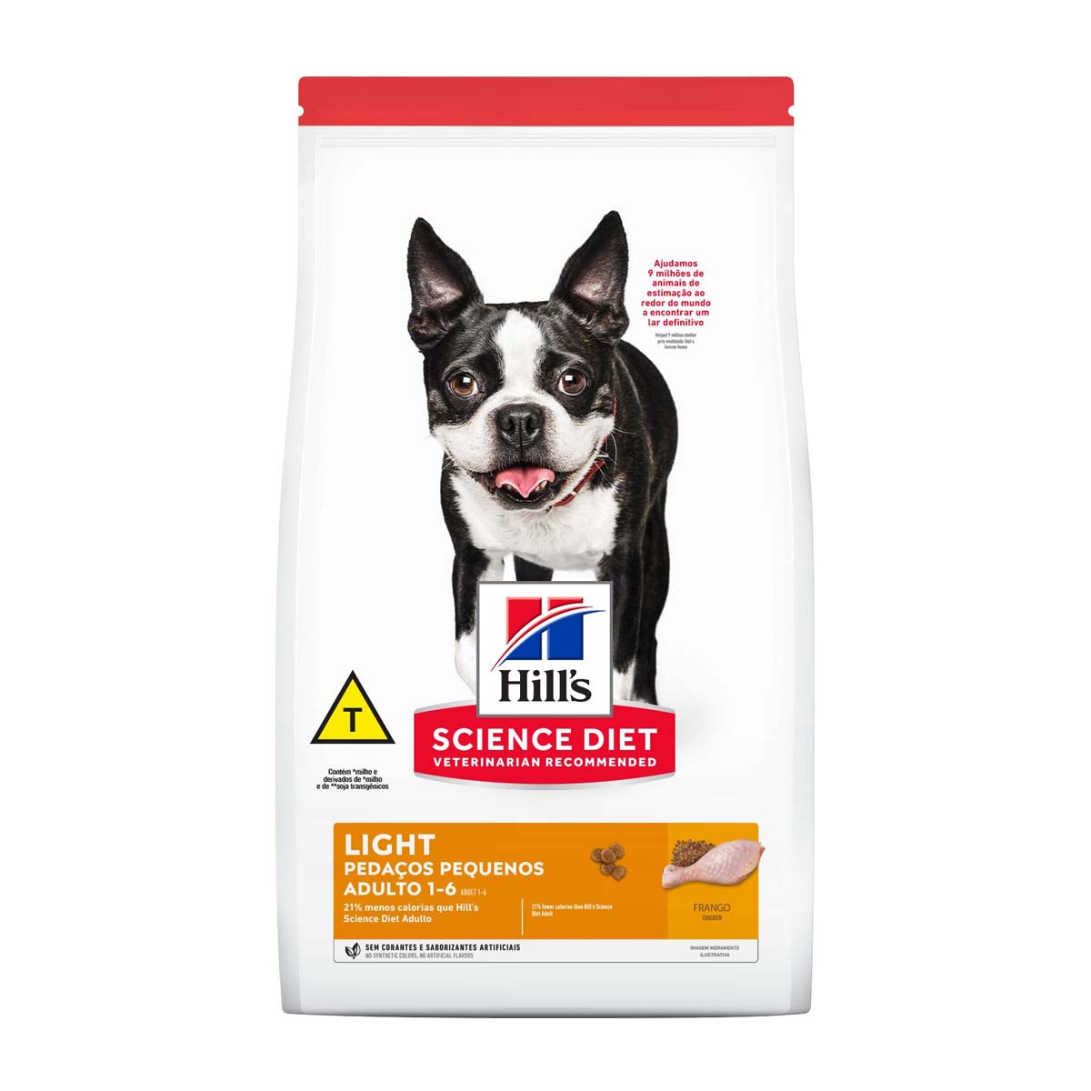 Ração Hill's Science Diet Canino Adulto Light Pedaços Pequenos 6 Kg
