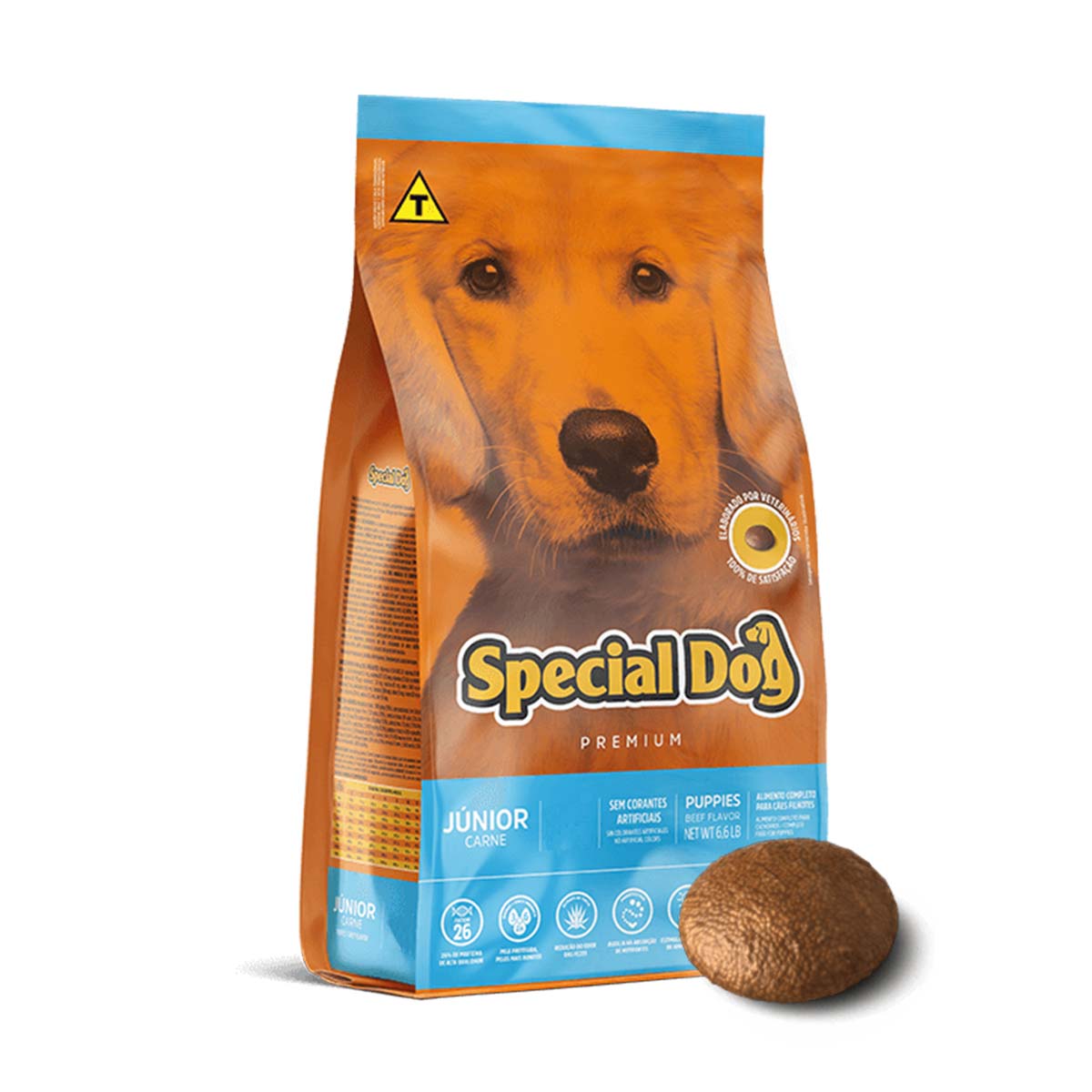 Ração Special Dog Júnior Carne 3 Kg