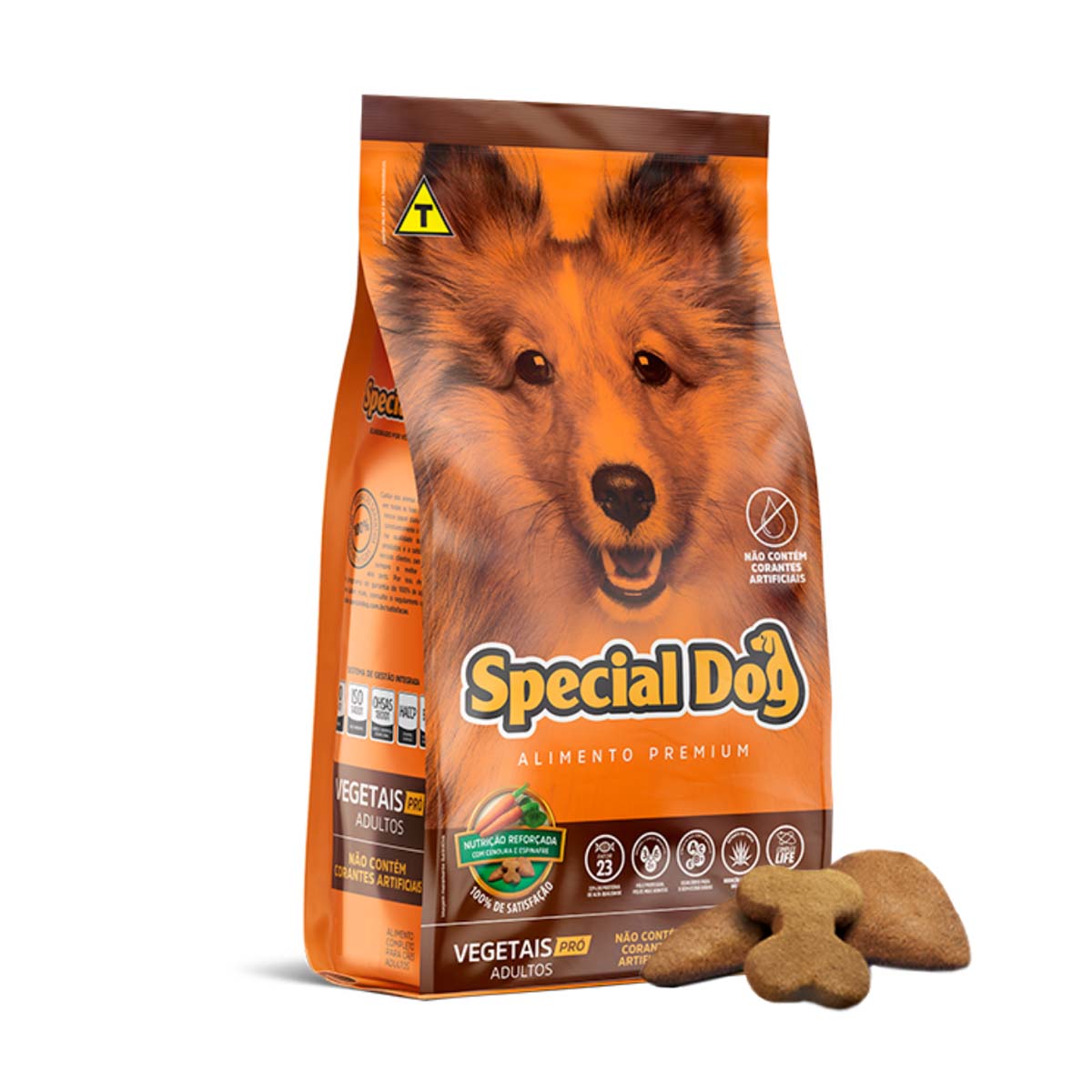Ração Special Dog Vegetais Pro Adultos 1 Kg