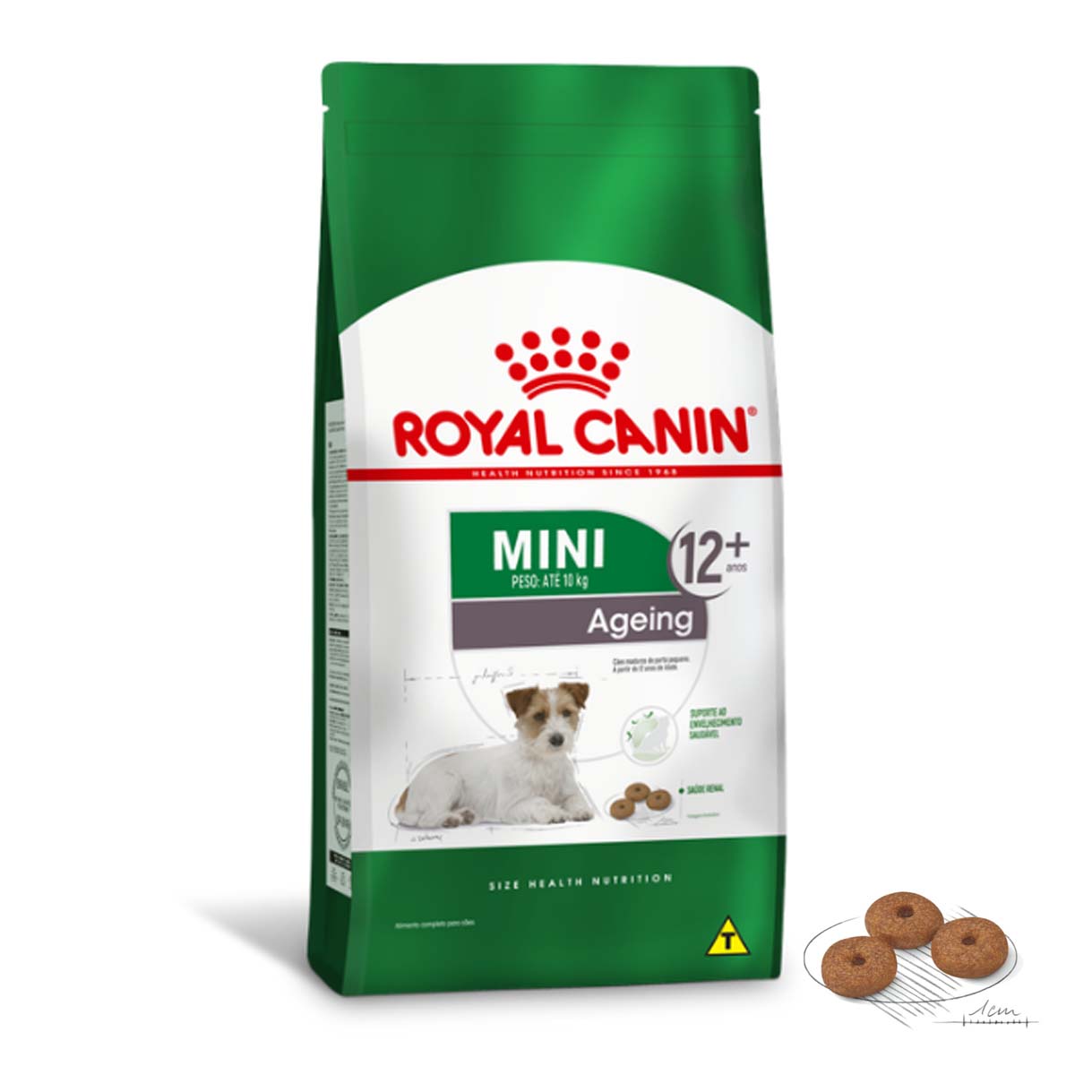 Ração Royal Canin Mini Adulto Ageing 12 +1KG