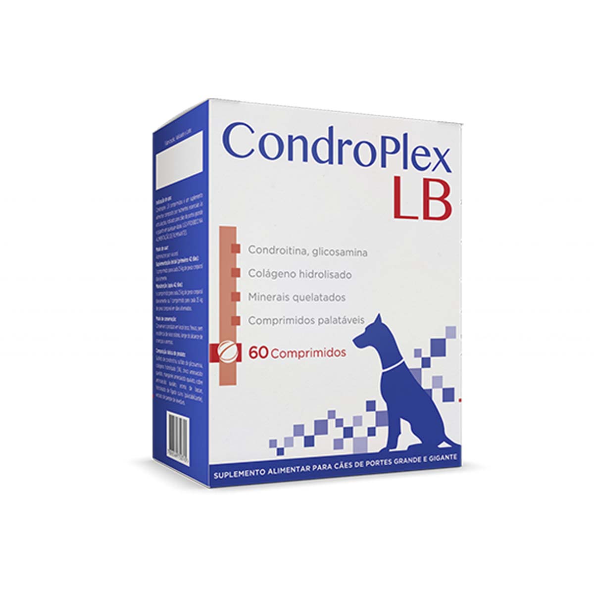 Suplemento Condroplex LB para Cães com 60 Comprimidos 120g