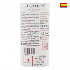 Vinho Rosé Toro Loco DOP Utiel Requena 750ml
