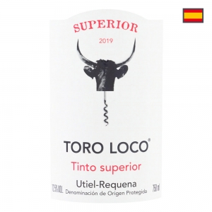 Vinho Tinto Toro Loco Tinto Superior DOP Utiel Requena 750ml
