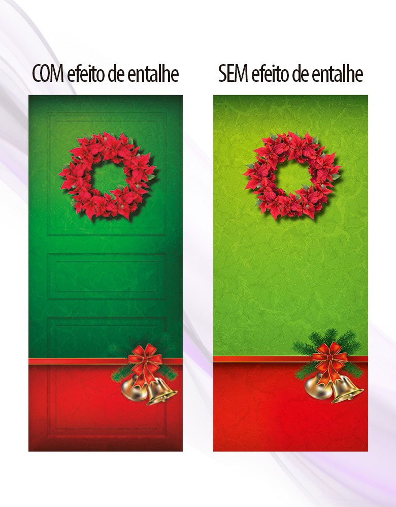 Adesivo para Porta Presente de Natal - PG ADESIVOS | Loja do adesivo  decorativo.