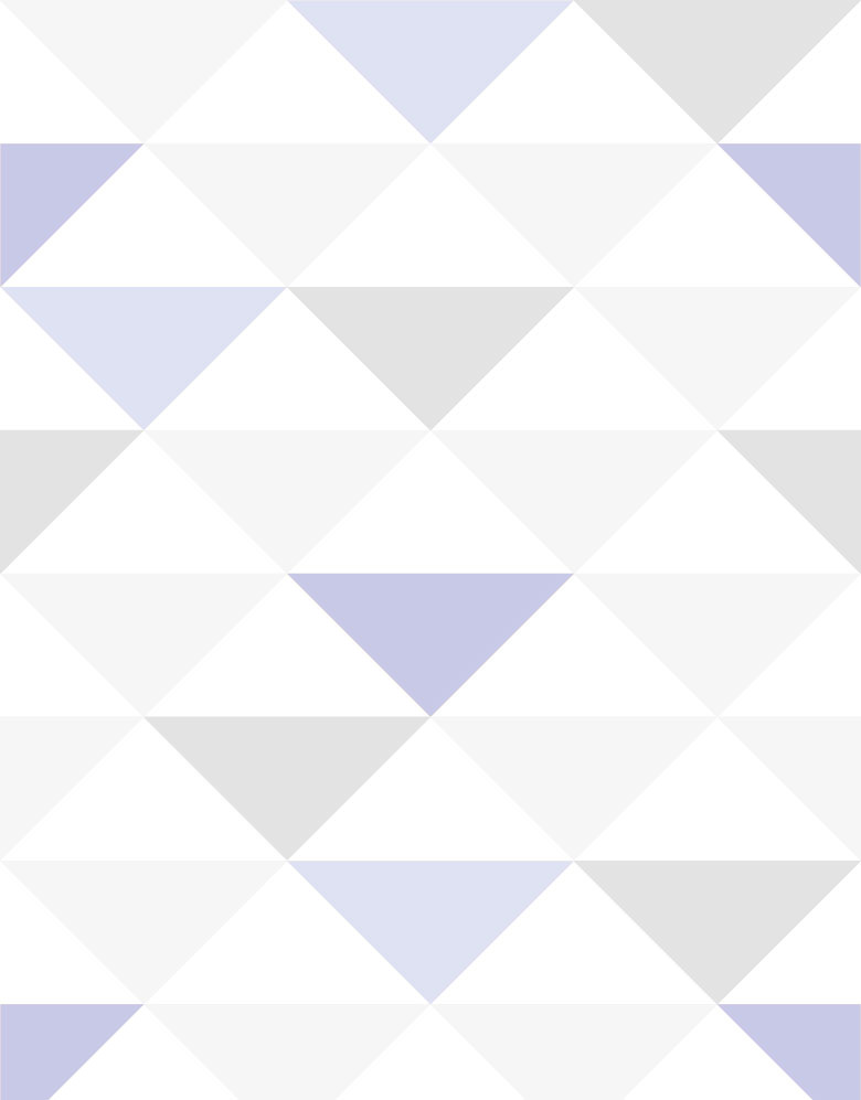 Papel de Parede Adesivo Triângulo Roxo