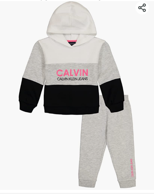 Conjunto Calvin Klein - 24 meses - 269,90 feminino
