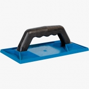 Desempenadeira de Plástico Corrugada Azul 18 X 30cm Baricar-Plast