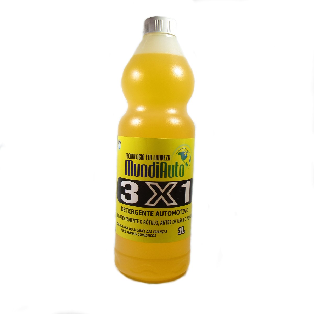 Detergente Automotivo 3x1  1 litro - Mundiauto