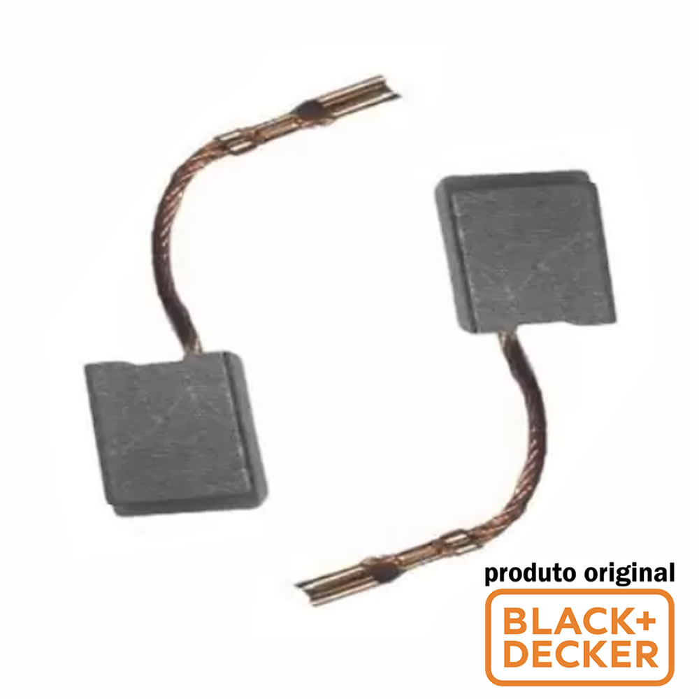 Escova De Carvão Martelete Perfurador KD1250K-BR - 5140145-21 - Black n' Decker