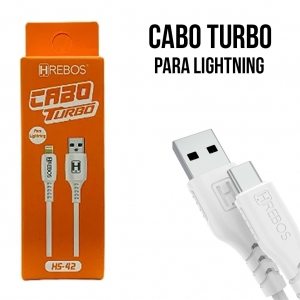 Cabo Turbo USB x Lighting 1 Metro HS-42