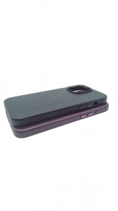 Capinha de Couro Leather Case compátivel com MagSafe para Iphone