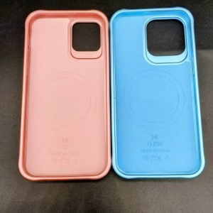 Capinha para Iphone em Silicone Colorido Premium com MagSage Hi Case