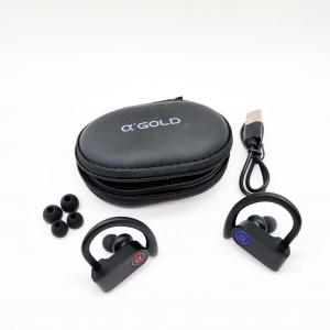 Fone de Ouvido Bluetooth Tws com Alça de Orelha para Esportes In-Ear a'Gold