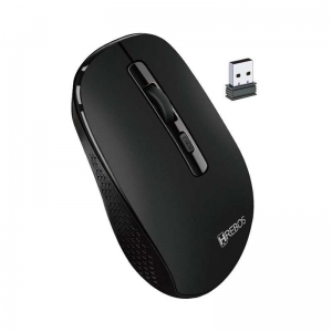 Mouse Sem Fio preto Wireless 2.4g  Empresarial HS-762