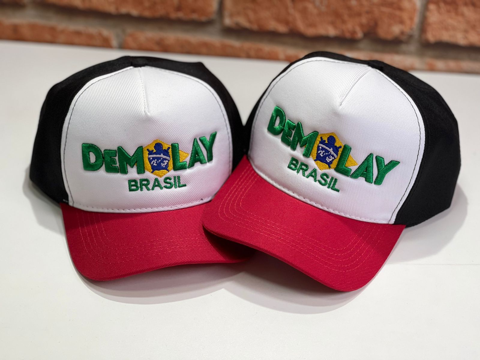 Boné DeMolay Brasil Brasil