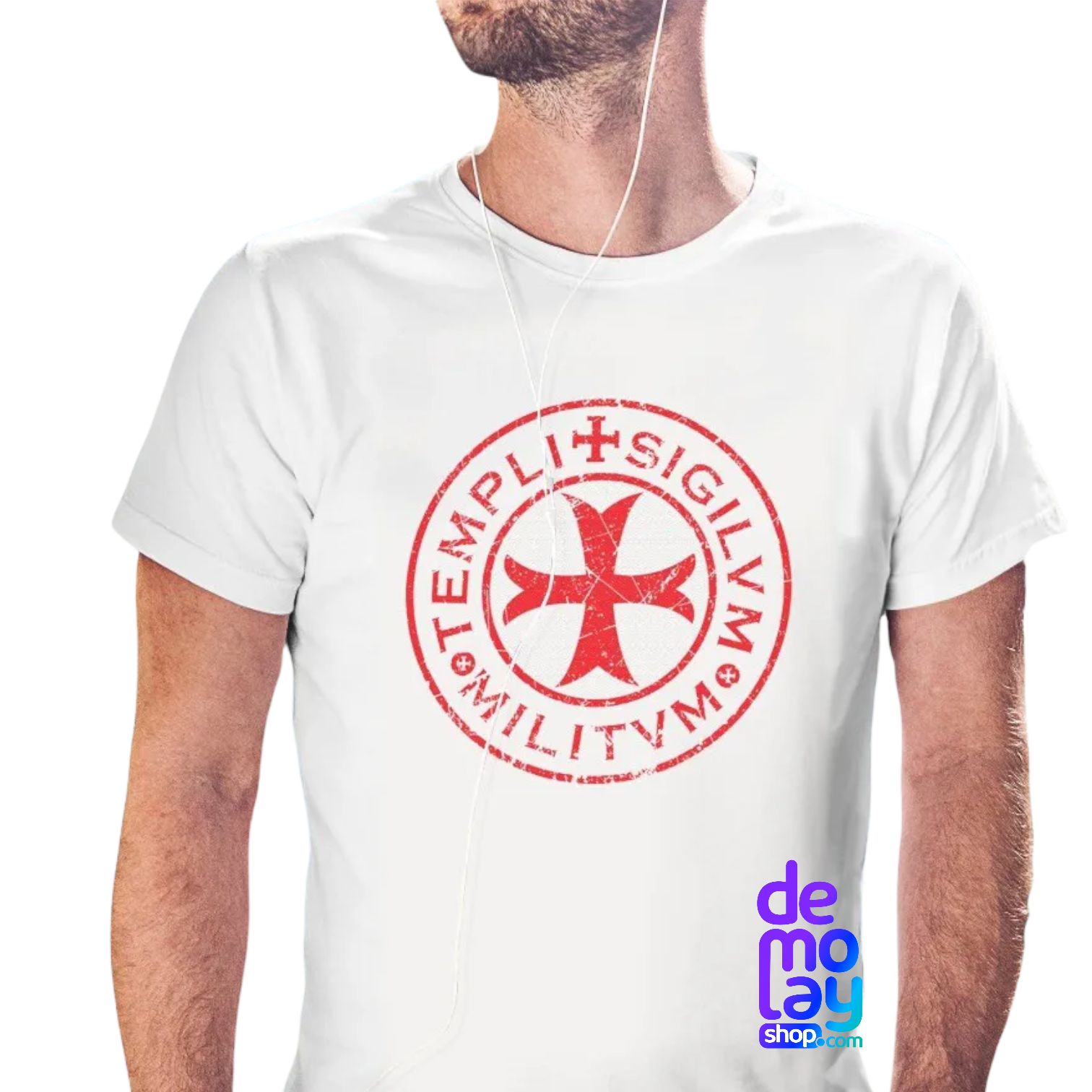 Camiseta Cavaleiro dos Templários Mod 03