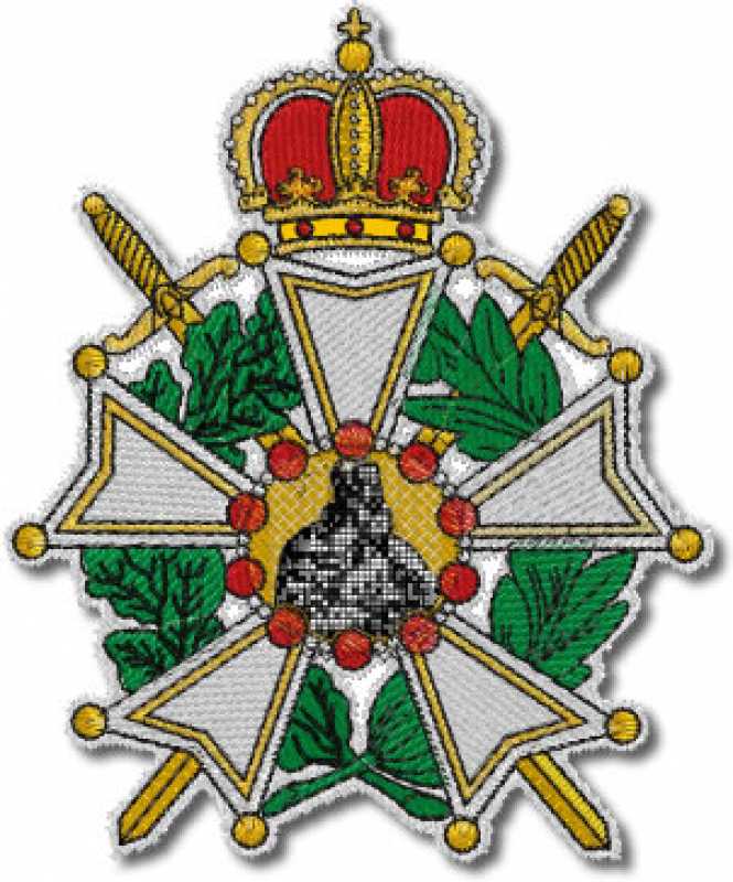 Emblema da Ordem da Cavalaria Bordado - Pequeno