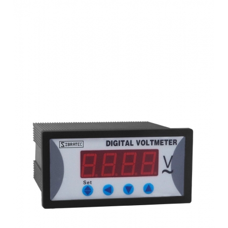 Voltímetro Digital AOB294U-5X1 500Vca Sem Saída de Alarme 48X96mm