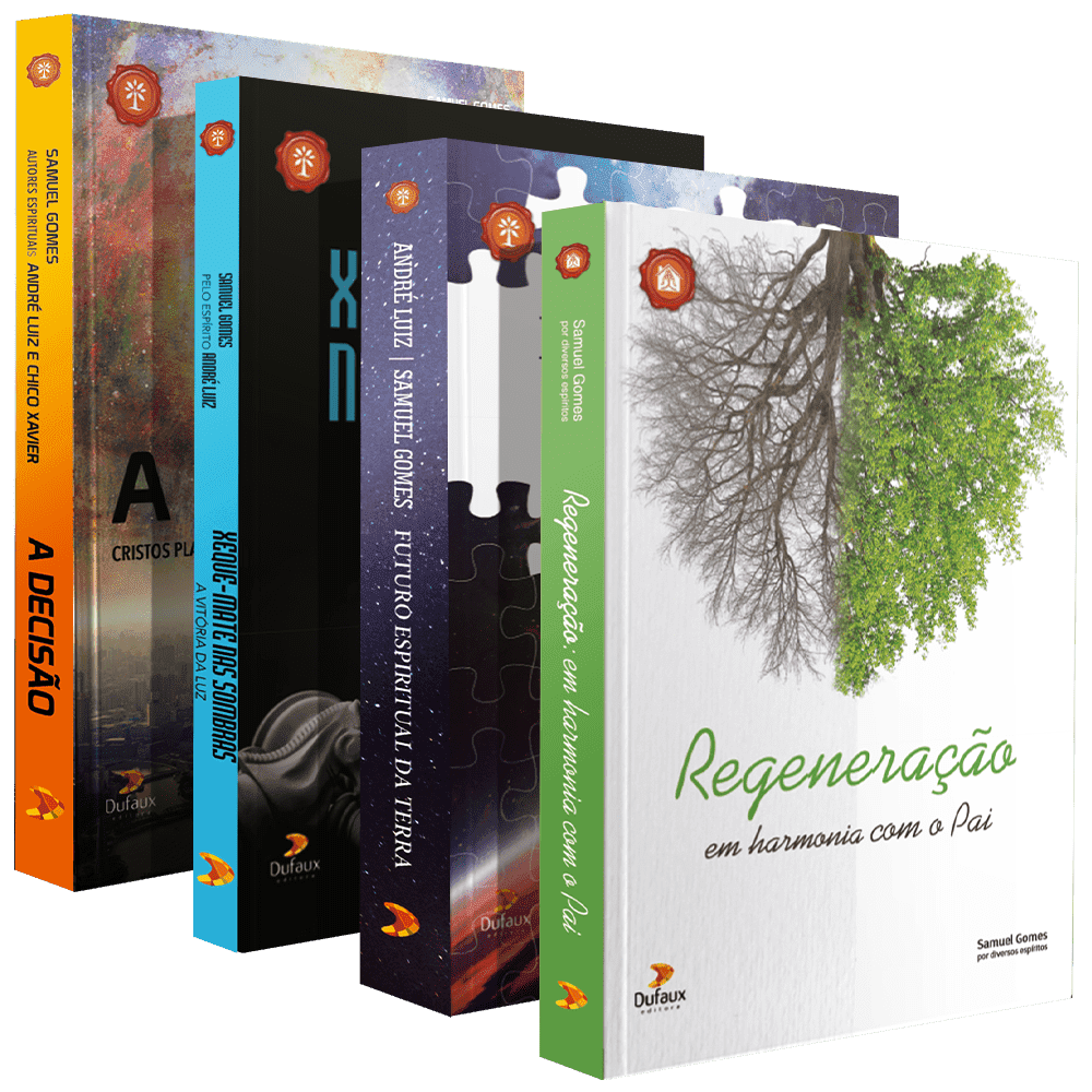 Livro Kit Trilogia Regeneração + Regeneração em Harmonia com o Pai