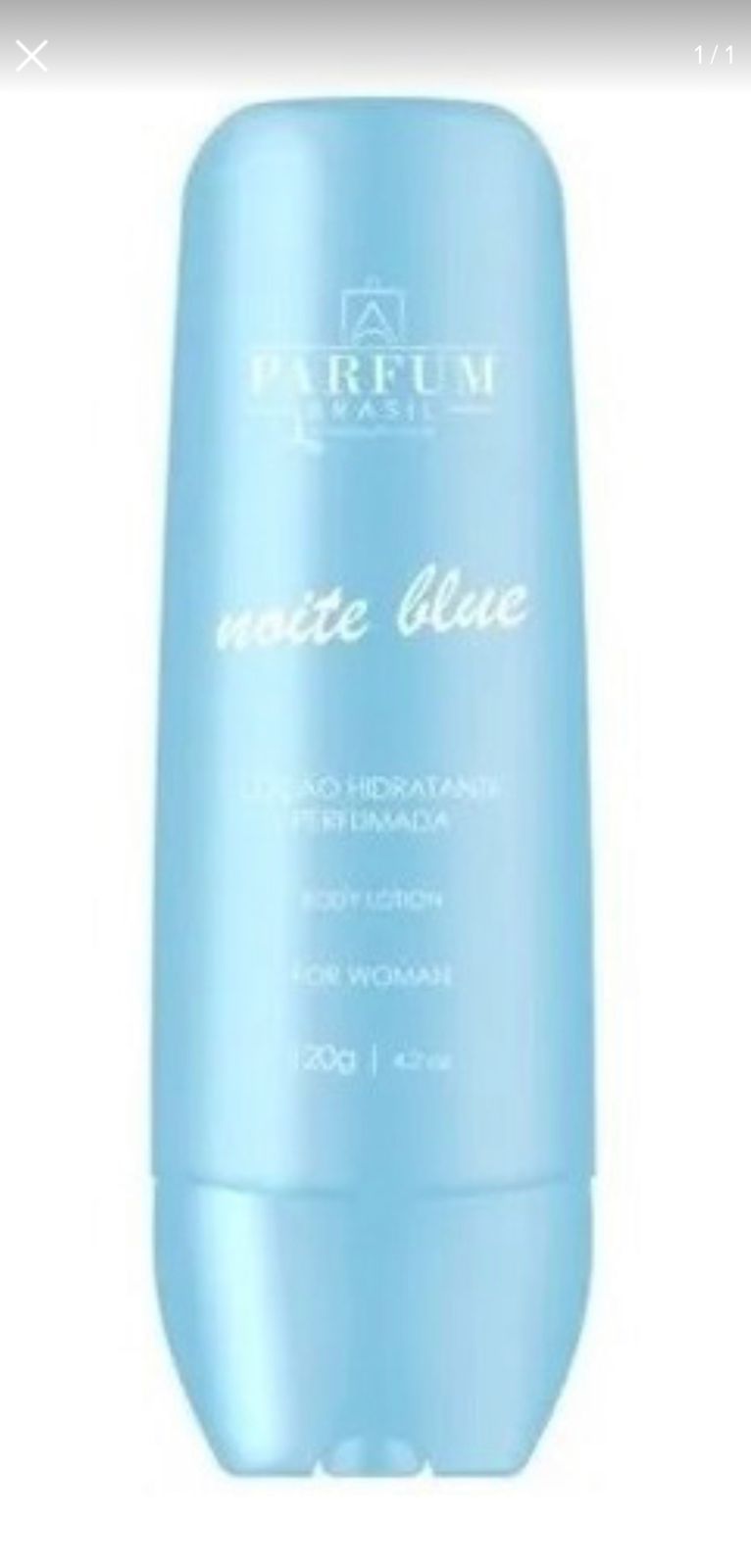 Loção Hidratante Perfumada NOITE BLUE 120g Parfum Brasil