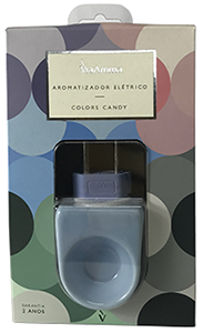 Aromatizador Elétrico Colors Candy - Azul  - Loja Bellaria