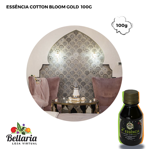 Essência Cotton Bloom Gold 100g  - Loja Bellaria