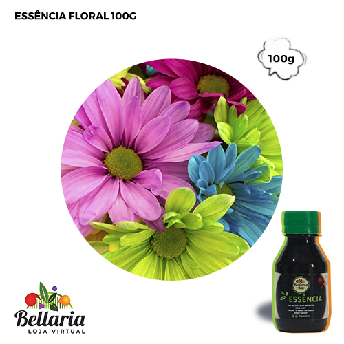 Essência Floral 100g  - Loja Bellaria