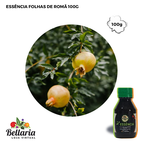 Essência Folhas de Romã 100g  - Loja Bellaria