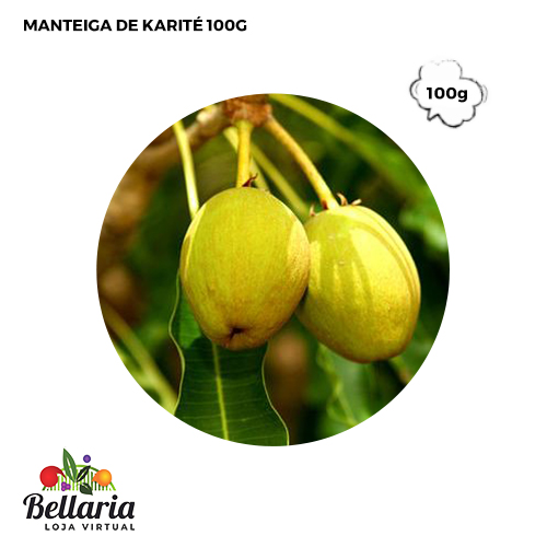Manteiga de Karité 100g  - Loja Bellaria