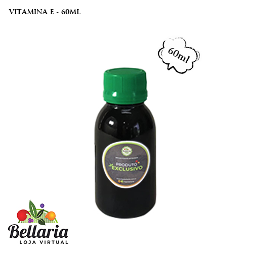 Vitamina E - 60ml  - Loja Bellaria