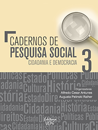 CADERNOS DE PESQUISA SOCIAL 3: cidadania e democracia - eBook  - Editora UEPG