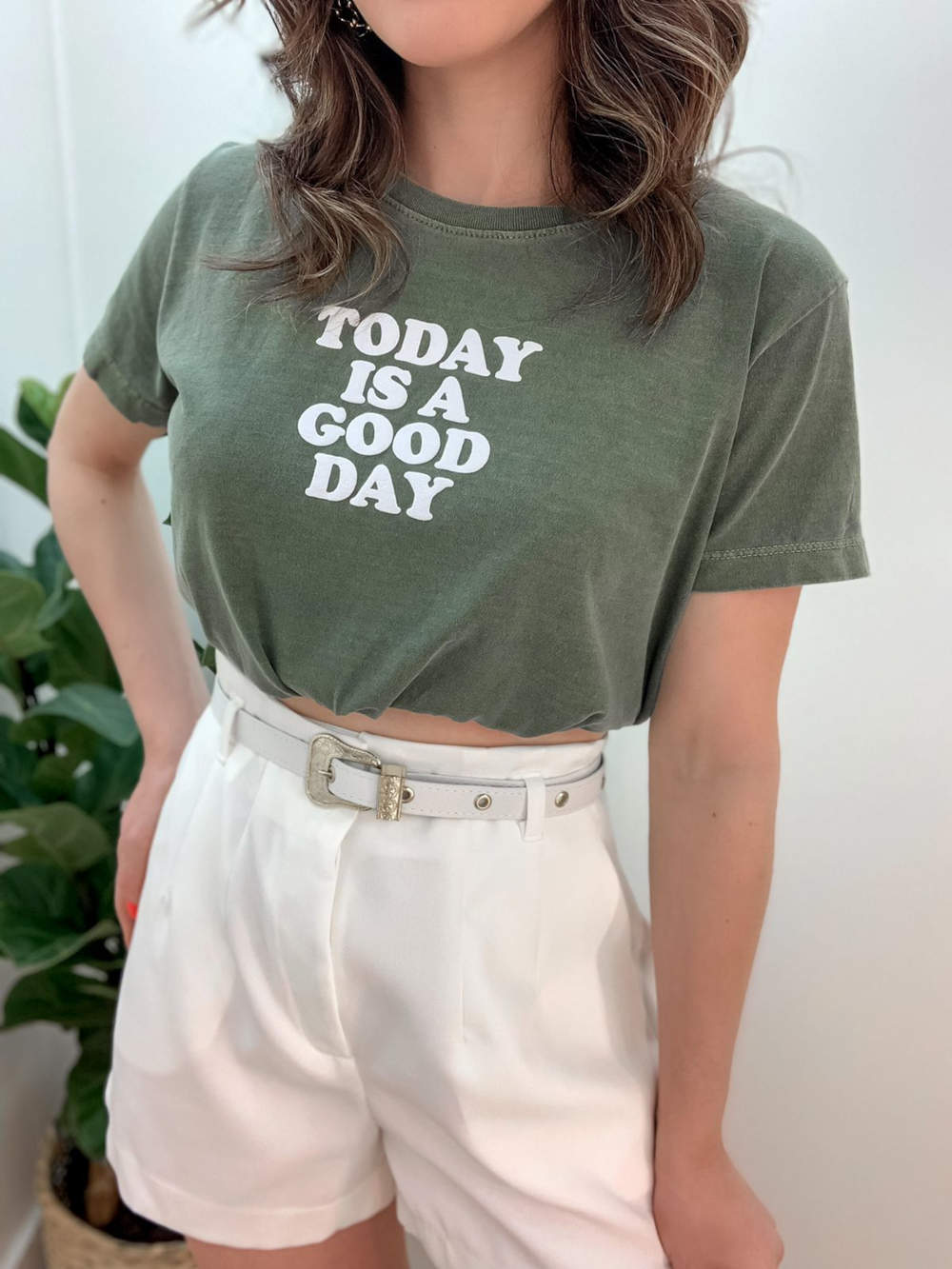T-shirt Today Is a Good Day  - MOÇA BELLA STORE