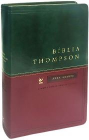 Bíblia Thompson - Letra Grande (Verde-Vinho)