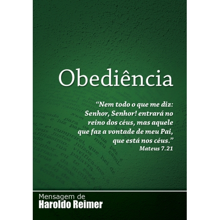 Obediência - Haroldo Reimer [Online]