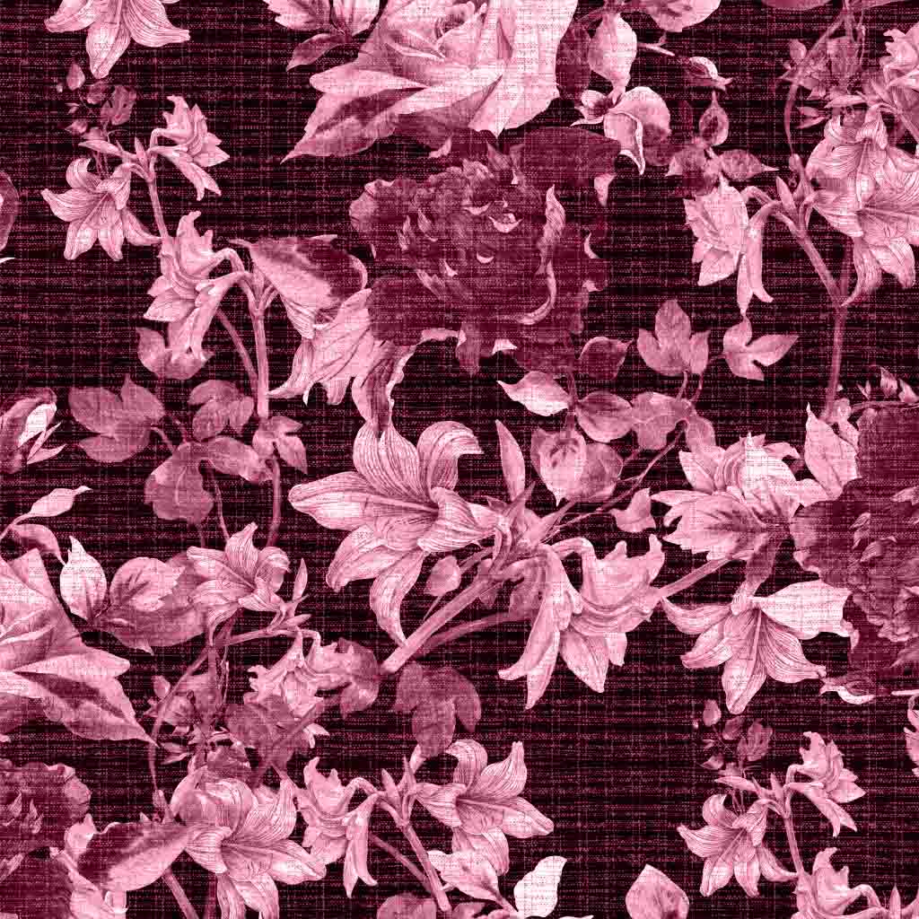 Estampa Floral texturizado pink