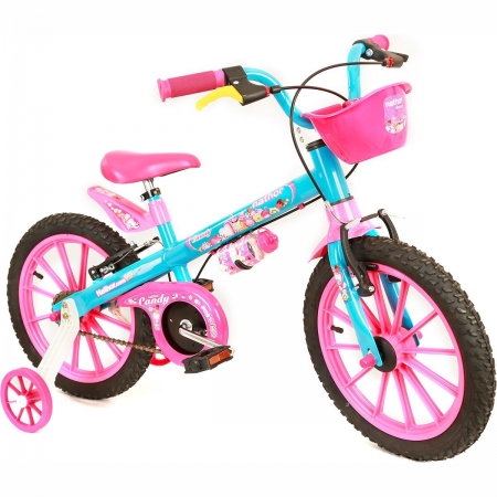 Bicicleta Nathor Candy Aro 16 Infantil