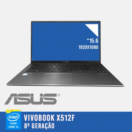 Laptop Asus Vivobook X512F Intel i5 de 8a. Geração