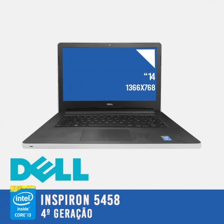 Laptop Dell Inspiron 14 5458 Intel i3 de 4a. Geração