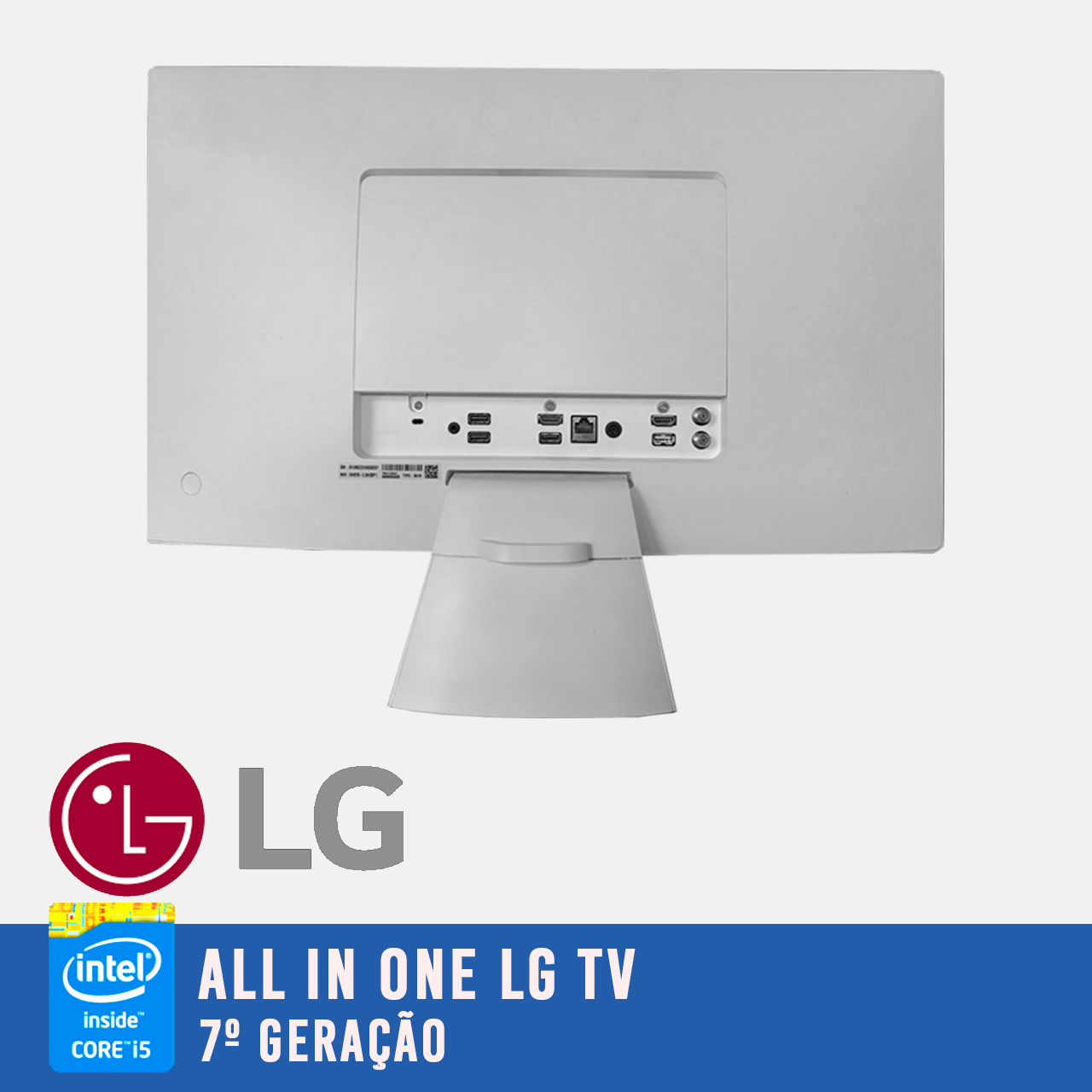 All in one LG 24V570 Intel i5 de 7a. geração e tela de  24 polegadas