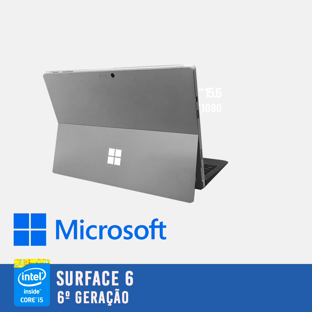 Laptop Microsoft Surface i5 6a. 8GB memória 240 GB SSD