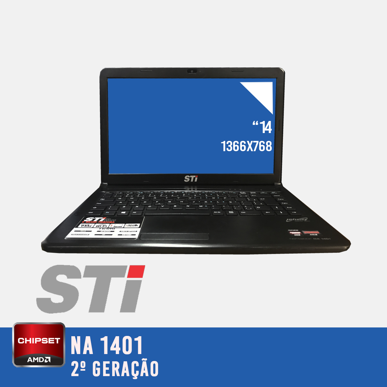 Laptop STI NA 1401 AMD C-70
