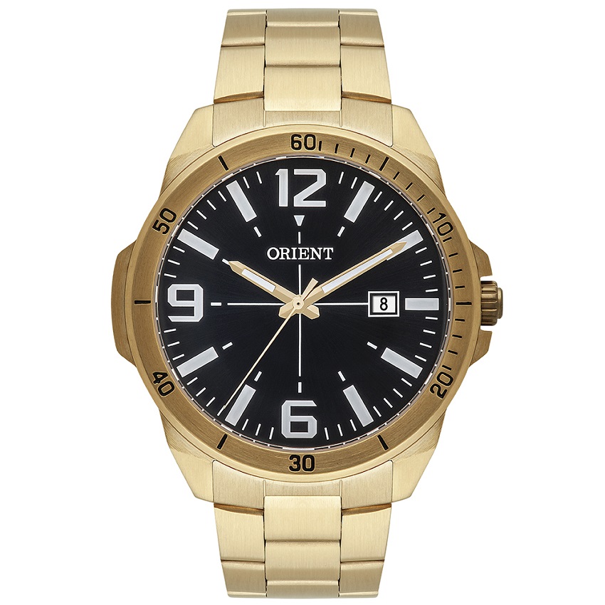 Relógio Orient Masculino Dourado MGSS1211-P2KX