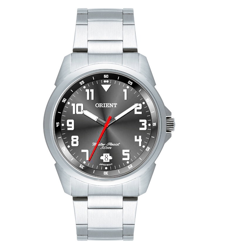 Relógio Orient Masculino Prata MBSS1154A