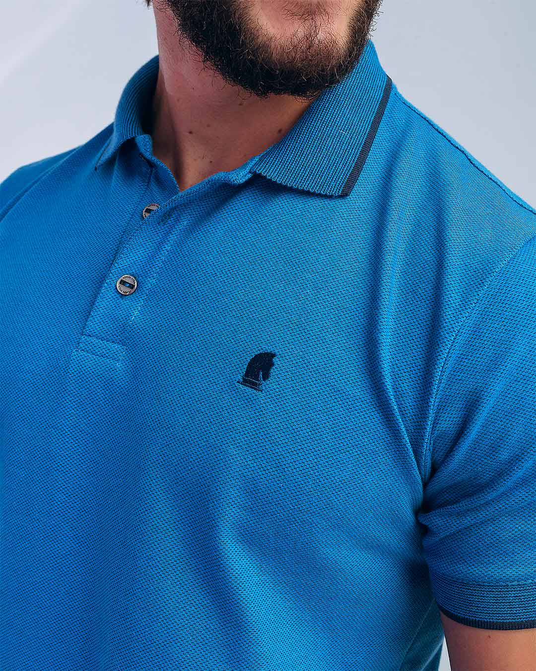 Camisa Gola Polo Blue Style